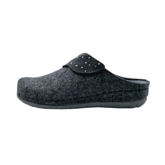 Pantofole da casa donna Dr. Scholl Bruges vista laterale