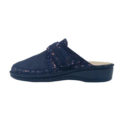 Pantofole ortopediche donna Ecosanit 113T020 vista laterale