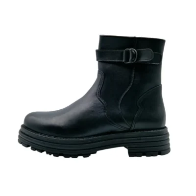 Stivaletti pianta larga donna Hergos H9821 vista laterale