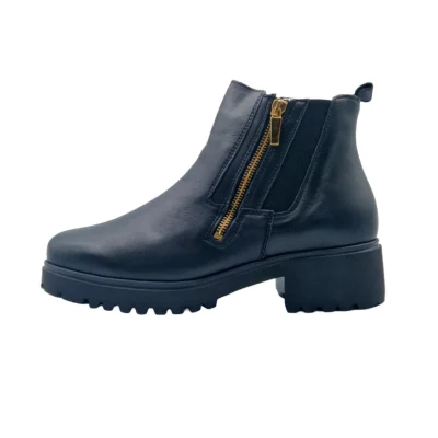 Stivaletti plantare estraibile donna Loren C4065 vista laterale